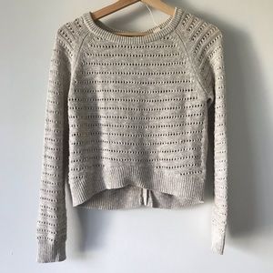 Anthropologie Crop Sweater